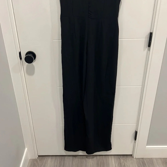 🇺🇸 Qed London  black romper NWT size small - Picture 9 of 12